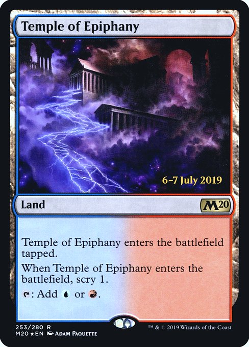 Temple of Epiphany from Core Set 2020 Promos