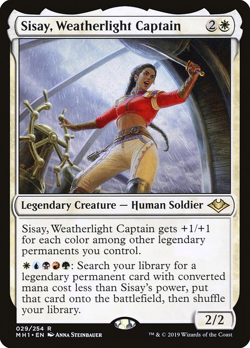 Sisay, Weatherlight Captain from Modern Horizons