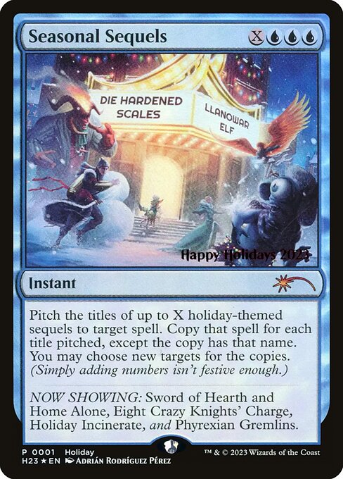 Seasonal Sequels highlighted card art