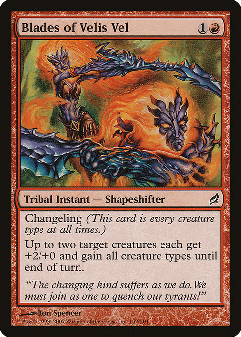 Blades of Velis Vel from Lorwyn