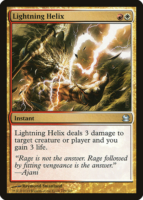 Lightning Helix from Modern Masters