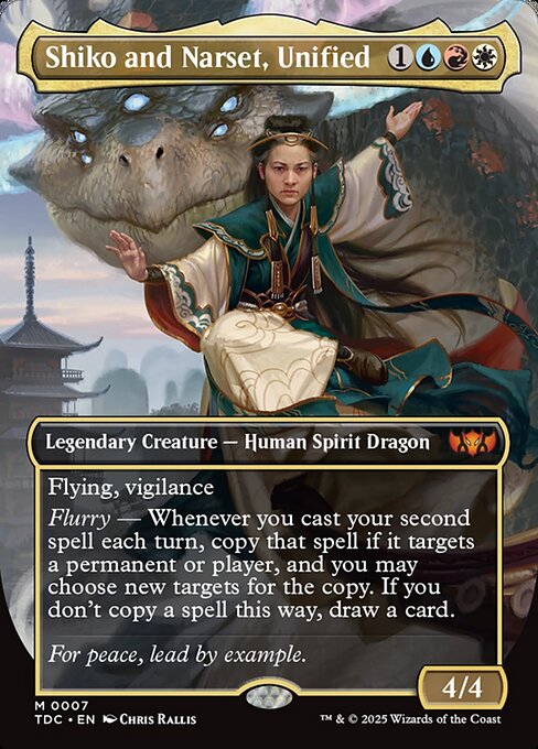 Shiko and Narset, Unified highlighted card art