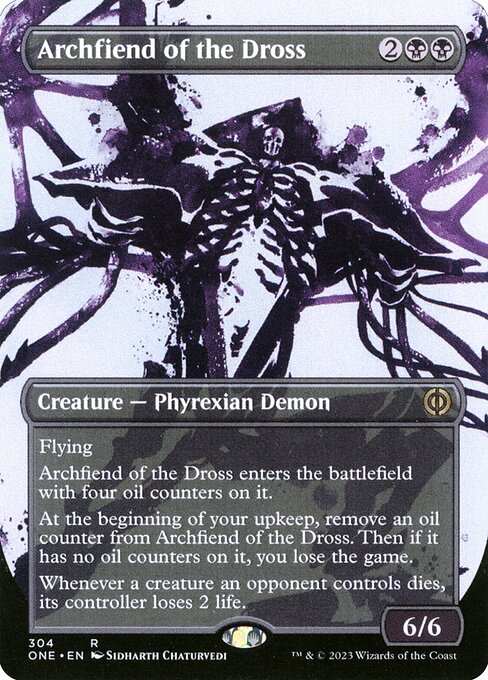 Archfiend of the Dross from Phyrexia: All Will Be One