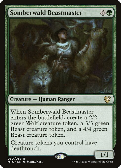Somberwald Beastmaster from Midnight Hunt Commander