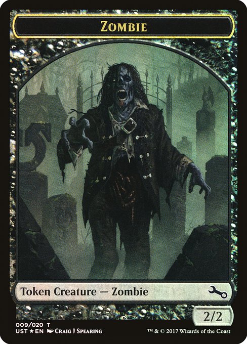 Zombie // Zombie from Unstable Tokens
