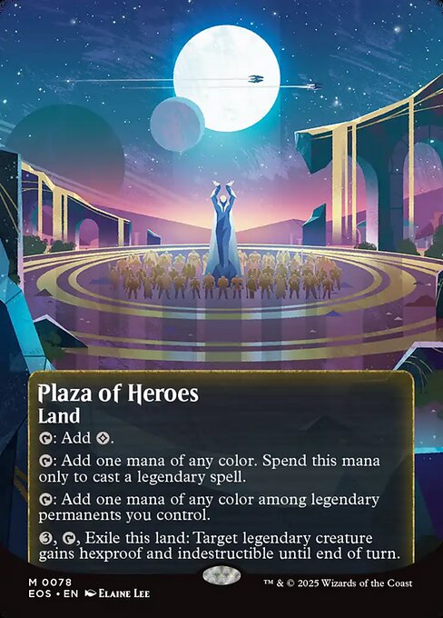 Plaza of Heroes highlighted card art