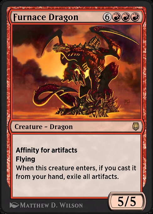 Furnace Dragon highlighted card art