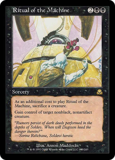 Ritual of the Machine highlighted card art