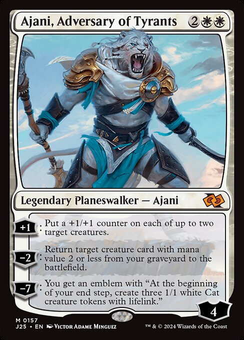 Ajani, Adversary of Tyrants highlighted card art
