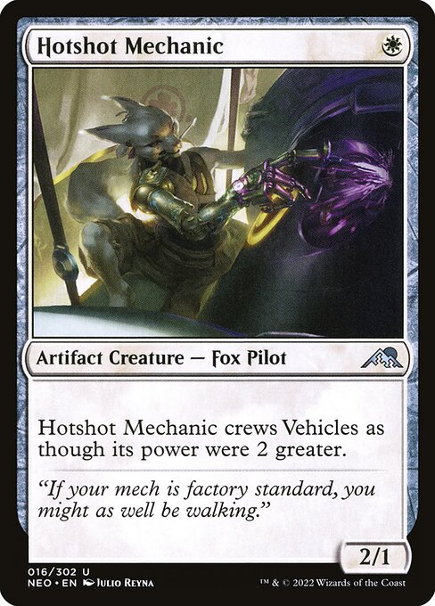 Hotshot Mechanic from Kamigawa: Neon Dynasty