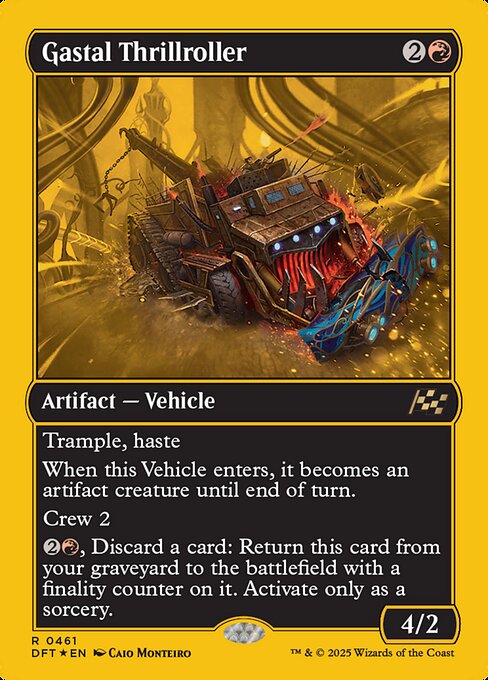 Gastal Thrillroller from Aetherdrift