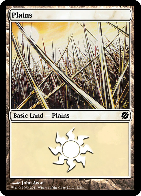 Plains from Duel Decks: Mirrodin Pure vs. New Phyrexia