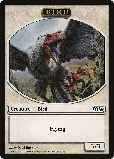 Bird from Magic 2011 Tokens