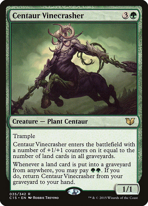 Centaur Vinecrasher from Commander 2015