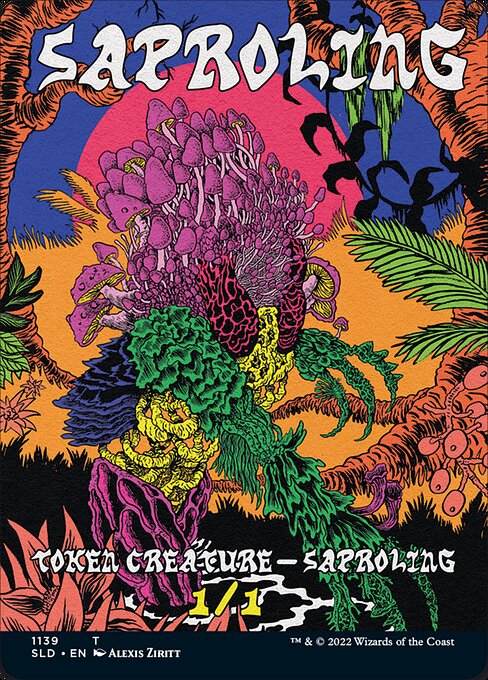 Saproling from Secret Lair Drop