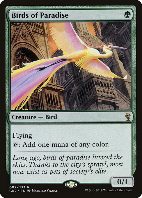 Birds of Paradise from RNA Guild Kit