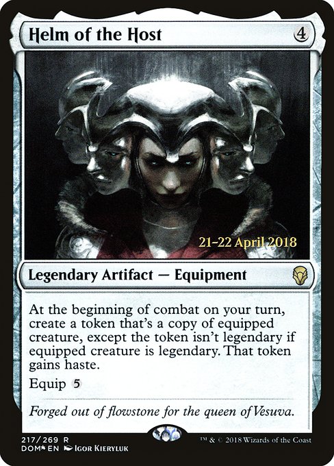 Helm of the Host from Dominaria Promos