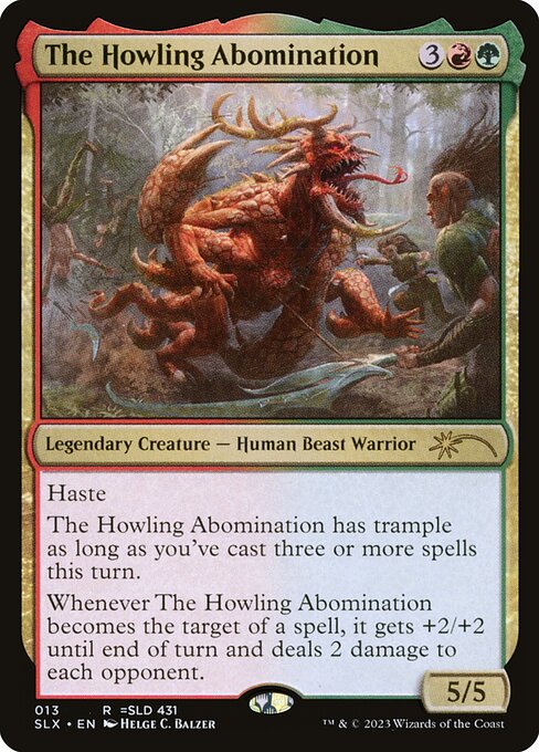 The Howling Abomination highlighted card art