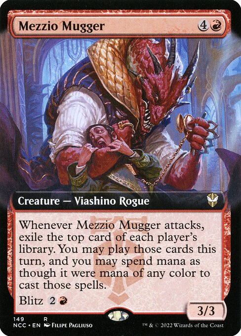 Mezzio Mugger from New Capenna Commander