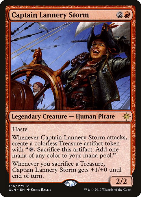 Captain Lannery Storm from Ixalan