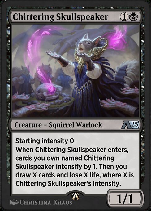 Chittering Skullspeaker highlighted card art