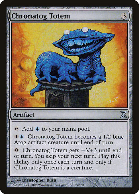 Chronatog Totem highlighted card art