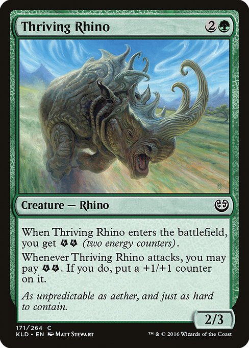 Thriving Rhino from Kaladesh