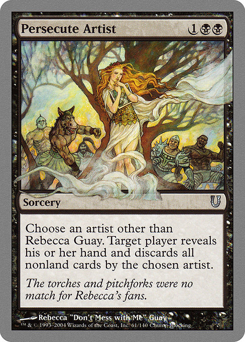 Persecute Artist highlighted card art