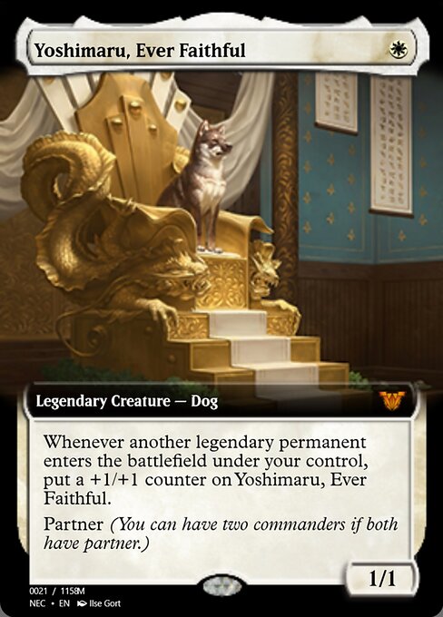 Yoshimaru, Ever Faithful from Magic Online Promos