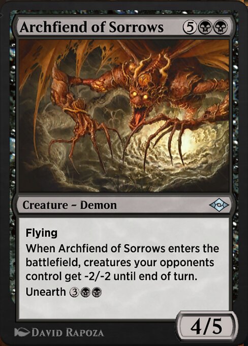 Archfiend of Sorrows from Jumpstart: Historic Horizons