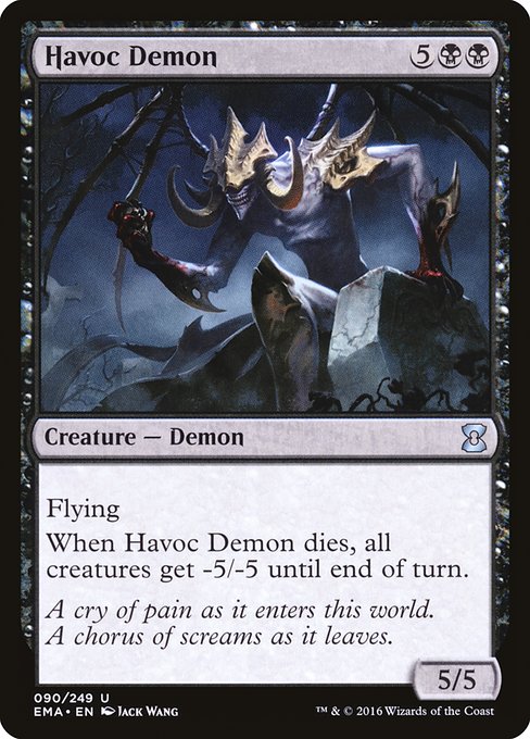 Havoc Demon from Eternal Masters