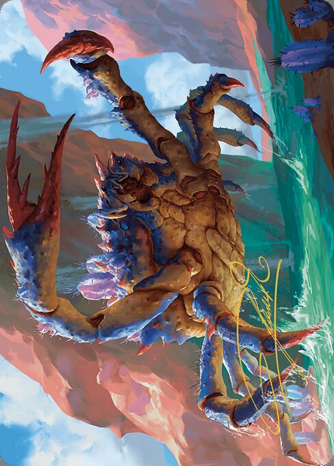 Canyon Crab // Canyon Crab from Outlaws of Thunder Junction Art Series