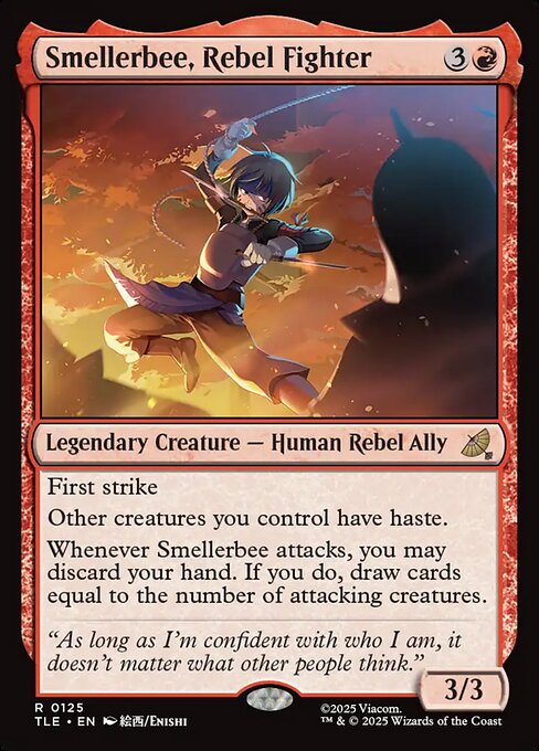 Smellerbee, Rebel Fighter from Avatar: The Last Airbender Eternal