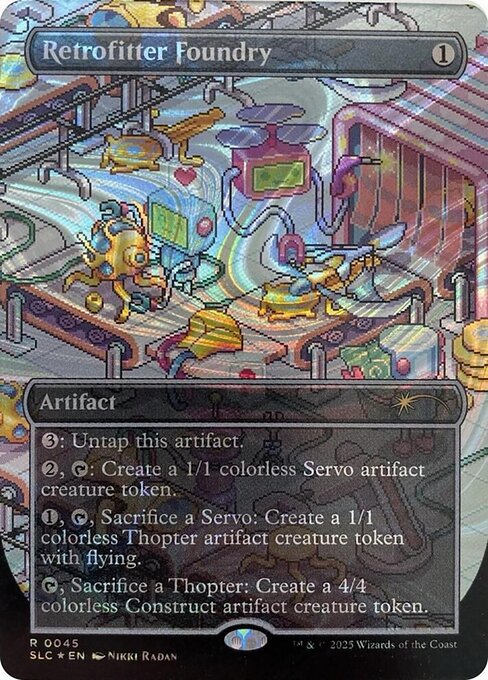 Retrofitter Foundry from Secret Lair Countdown