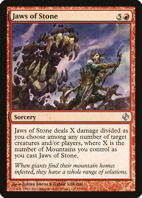 Jaws of Stone highlighted card art