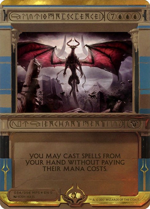 Omniscience from Amonkhet Invocations