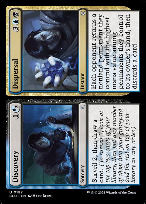 Discovery // Dispersal highlighted card art