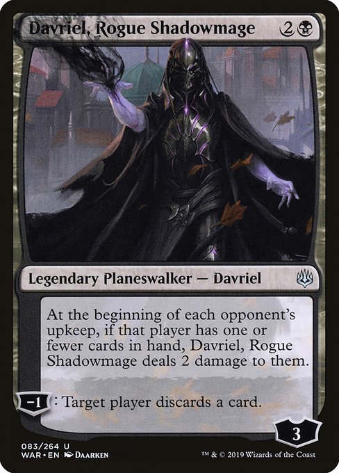 Davriel, Rogue Shadowmage from War of the Spark