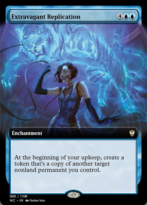 Extravagant Replication highlighted card art