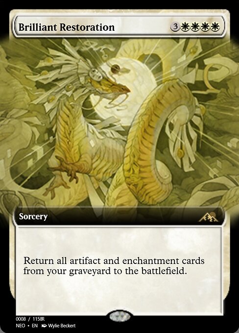 Brilliant Restoration highlighted card art