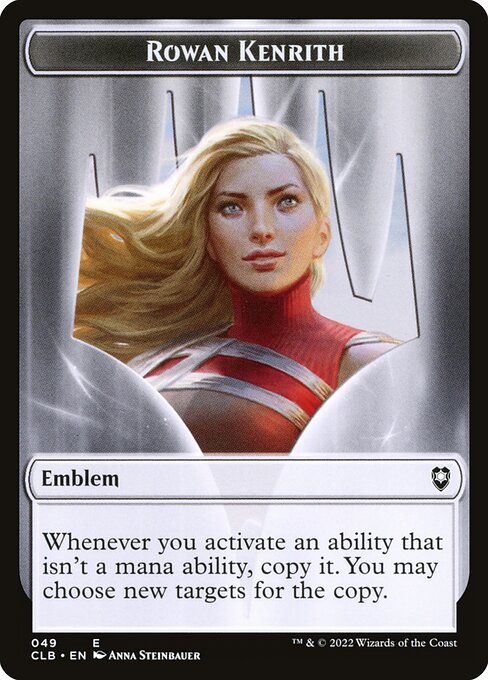 Rowan Kenrith Emblem highlighted card art