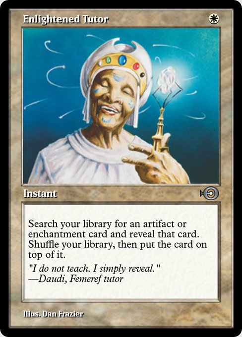 Enlightened Tutor from Magic Online Promos