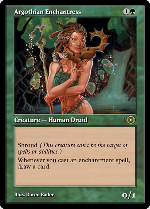 Argothian Enchantress from Magic Online Promos