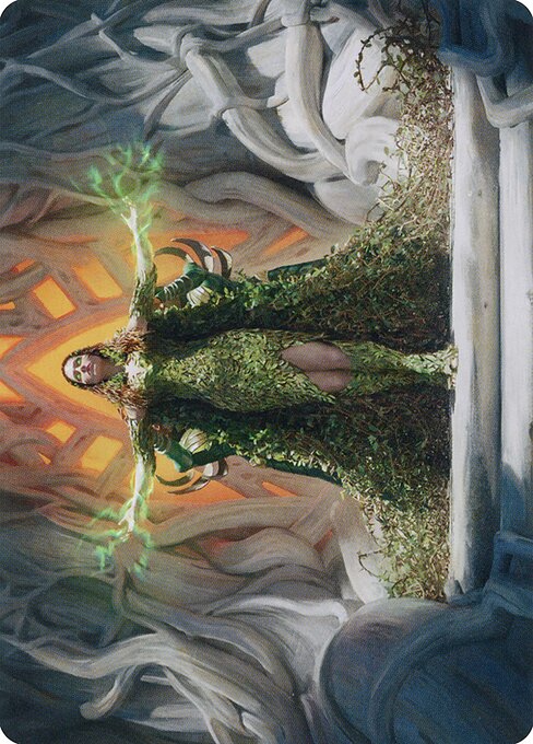 Titania, Voice of Gaea // Titania, Voice of Gaea highlighted card art