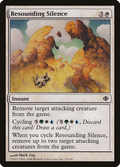 Resounding Silence highlighted card art