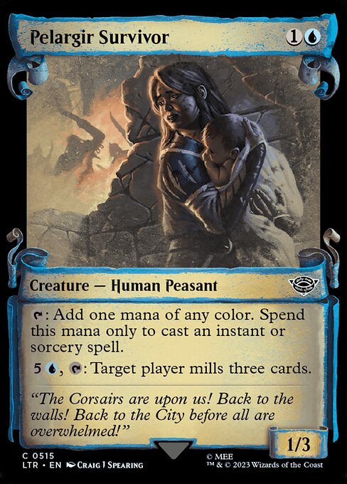 Pelargir Survivor highlighted card art