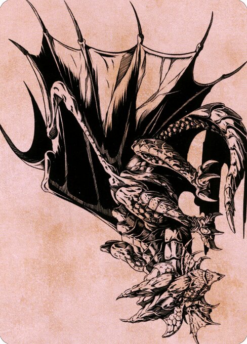 Ancient Copper Dragon // Ancient Copper Dragon from Battle for Baldur's Gate Art Series