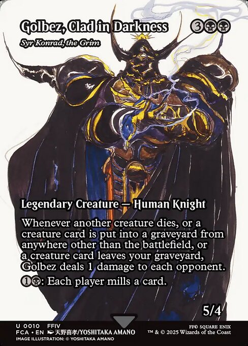 Syr Konrad, the Grim highlighted card art