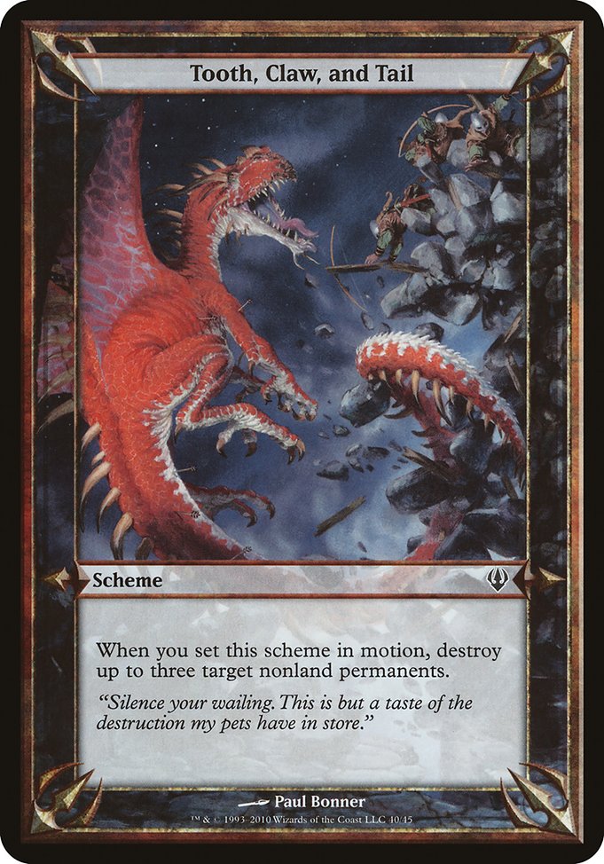 Tooth, Claw, and Tail highlighted card art
