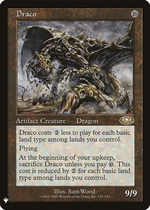 Draco highlighted card art